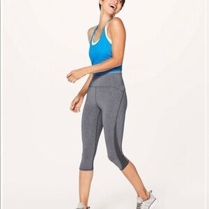 NWOT Lululemon Train Times Crop Leggings